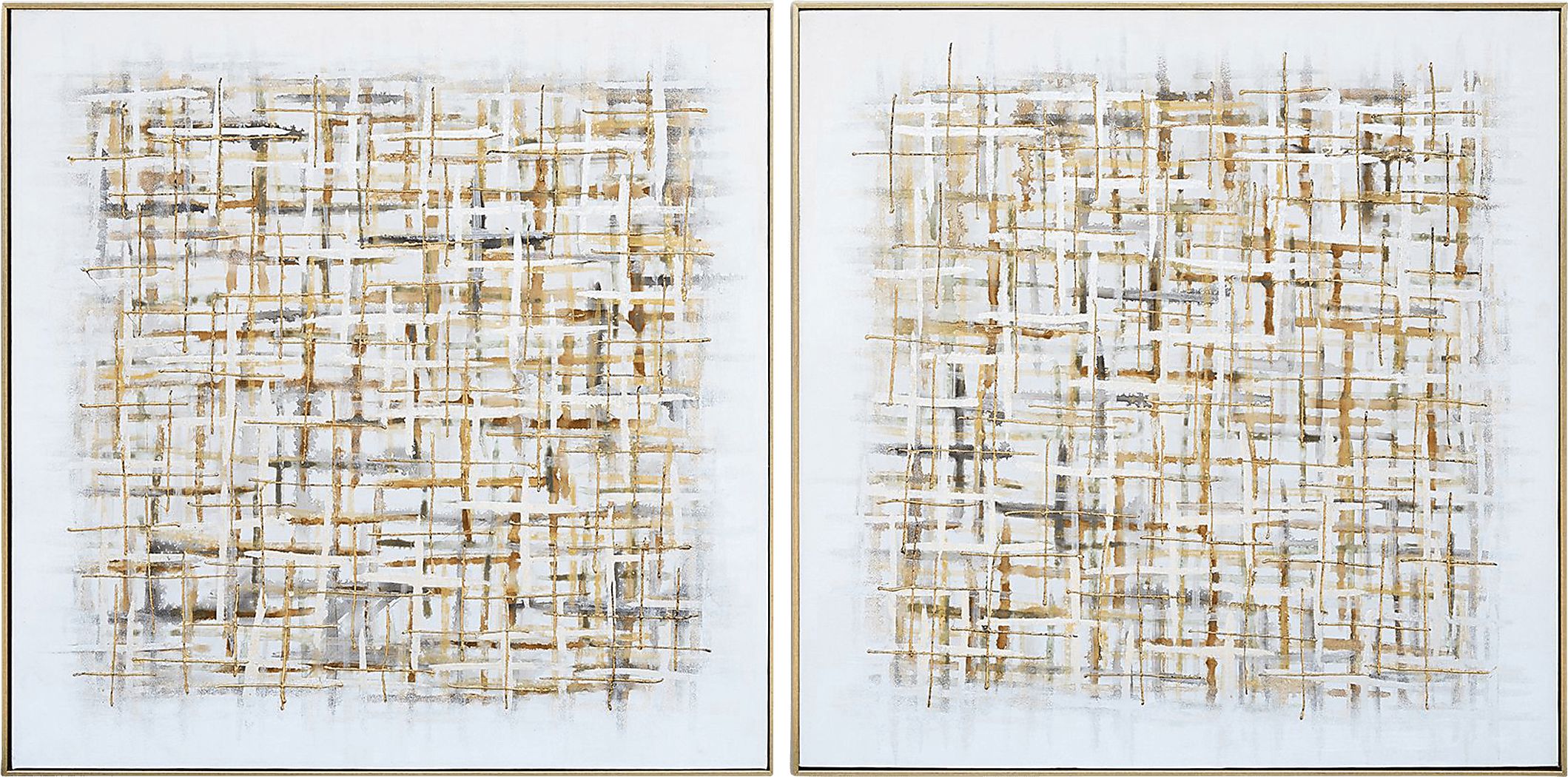 Pecota Gold Artwork, Set of 2