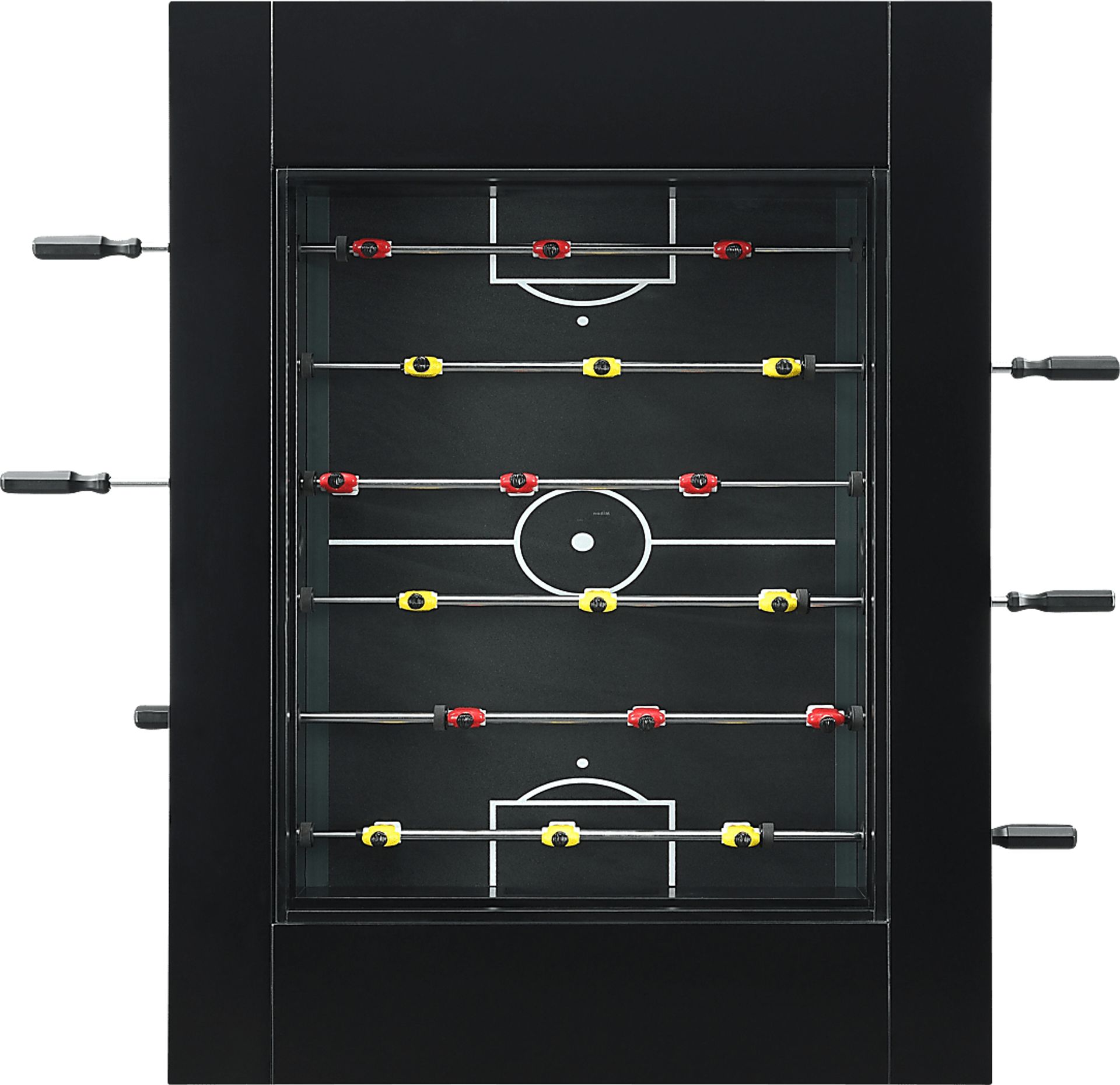 Peekskill Black Foosball Gaming Table - Image 5