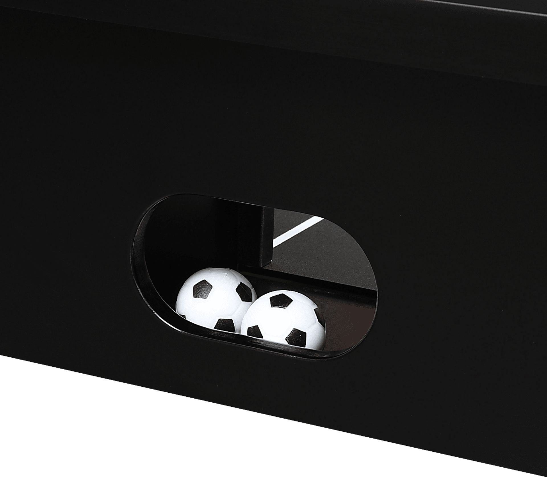 Peekskill Black Foosball Gaming Table - Image 10