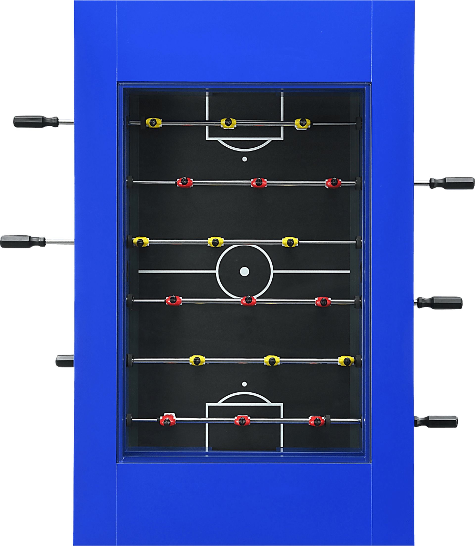 Peekskill Blue Foosball Gaming Table - Image 6