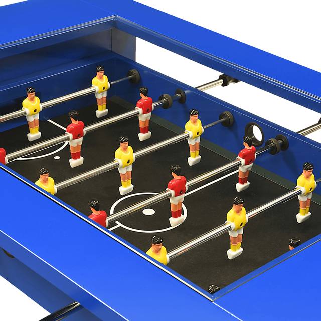 Peekskill Blue Foosball Gaming Table - Thumbnail - Image 7