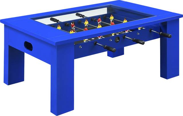 Peekskill Blue Foosball Gaming Table - Thumbnail - Image 1