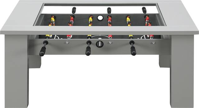 Peekskill Gray Foosball Gaming Table - Thumbnail - Image 3