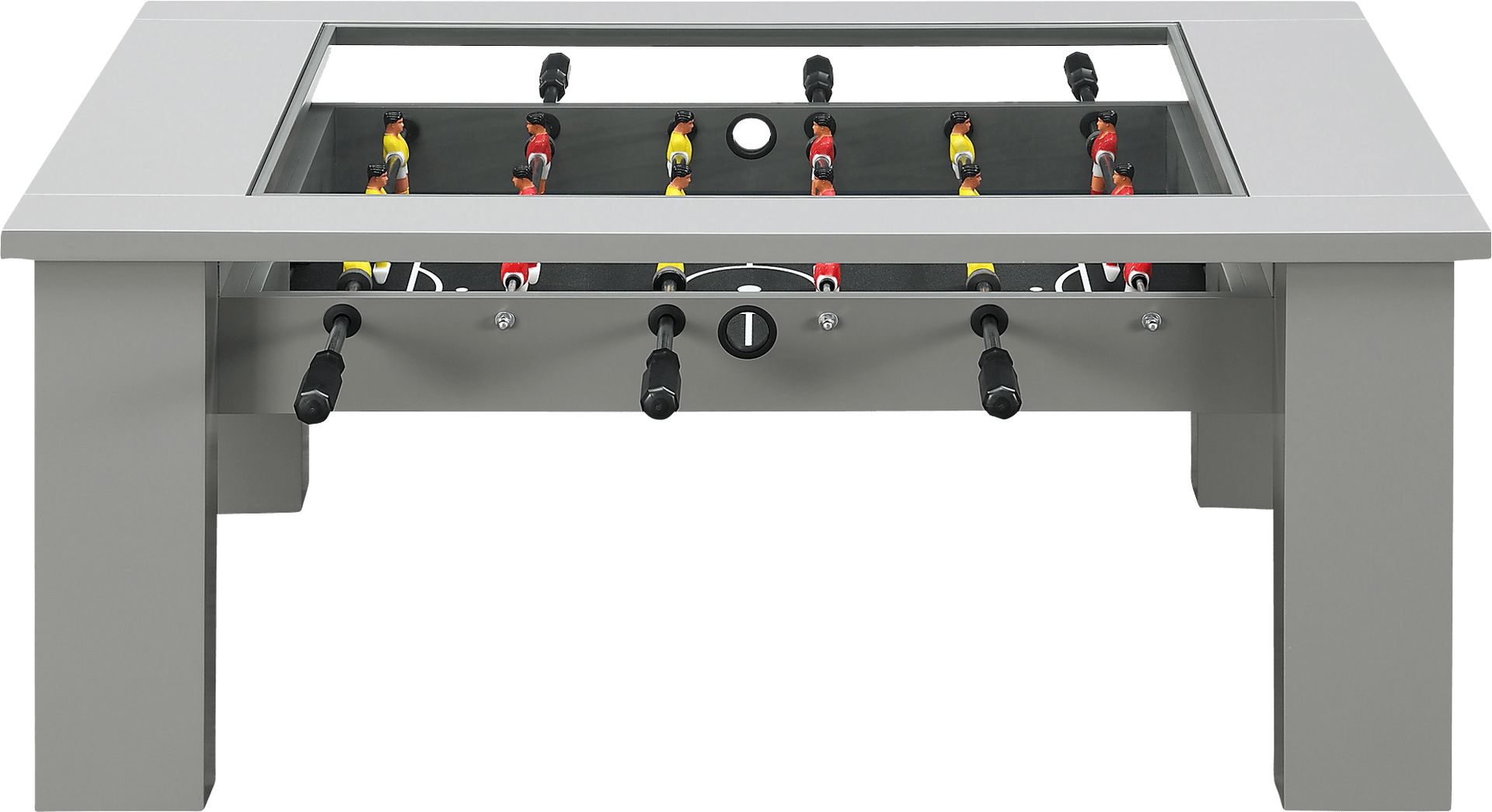 Peekskill Gray Foosball Gaming Table - Image 3