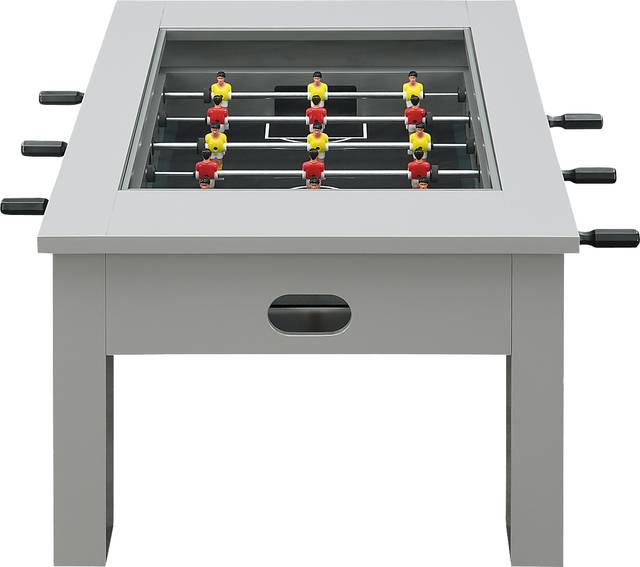 Peekskill Gray Foosball Gaming Table - Thumbnail - Image 4