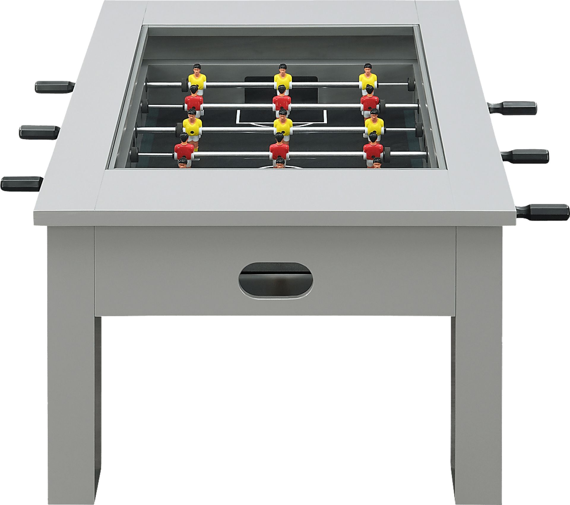 Peekskill Gray Foosball Gaming Table - Image 4