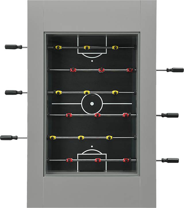 Peekskill Gray Foosball Gaming Table - Thumbnail - Image 5