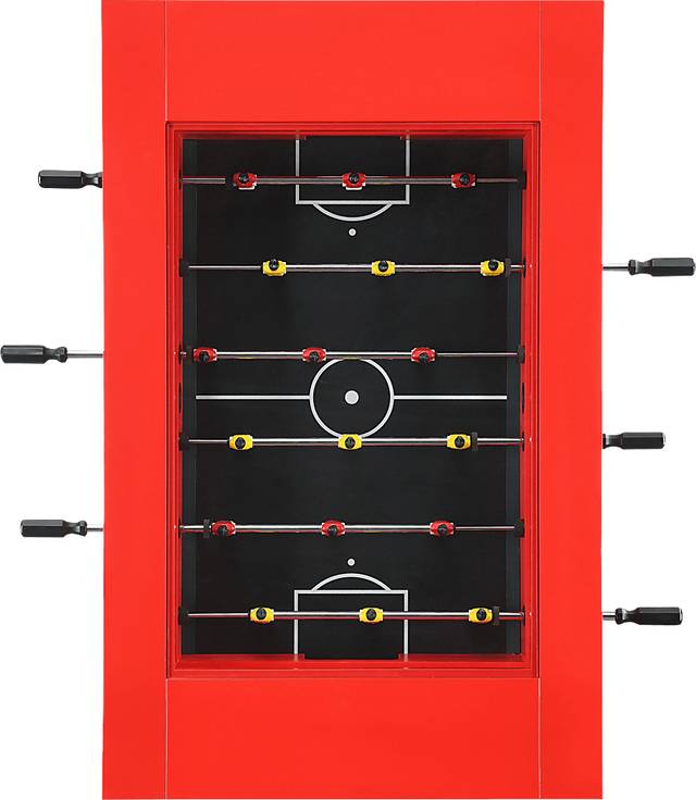 Peekskill Red Foosball Gaming Table - Thumbnail - Image 8