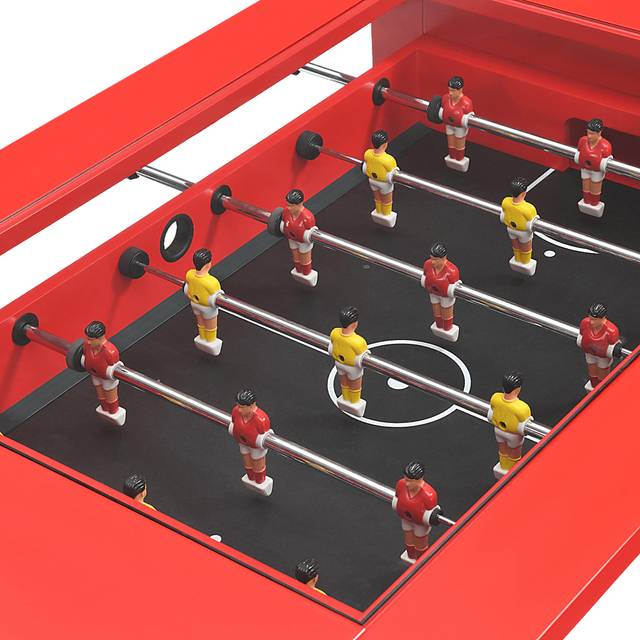 Peekskill Red Foosball Gaming Table - Thumbnail - Image 9