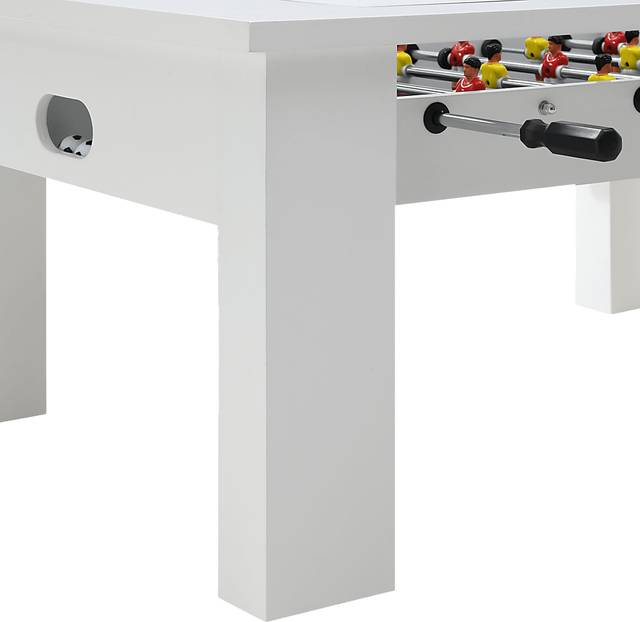 Peekskill White Foosball Gaming Table - Thumbnail - Image 6