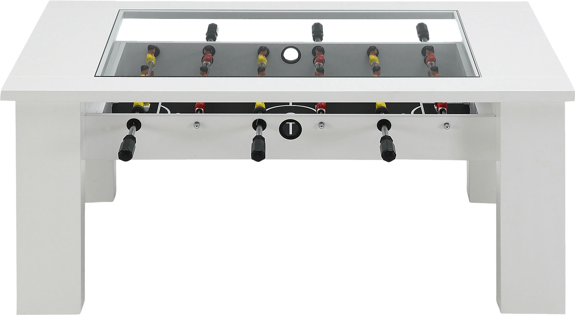 Peekskill White Foosball Gaming Table - Image 8