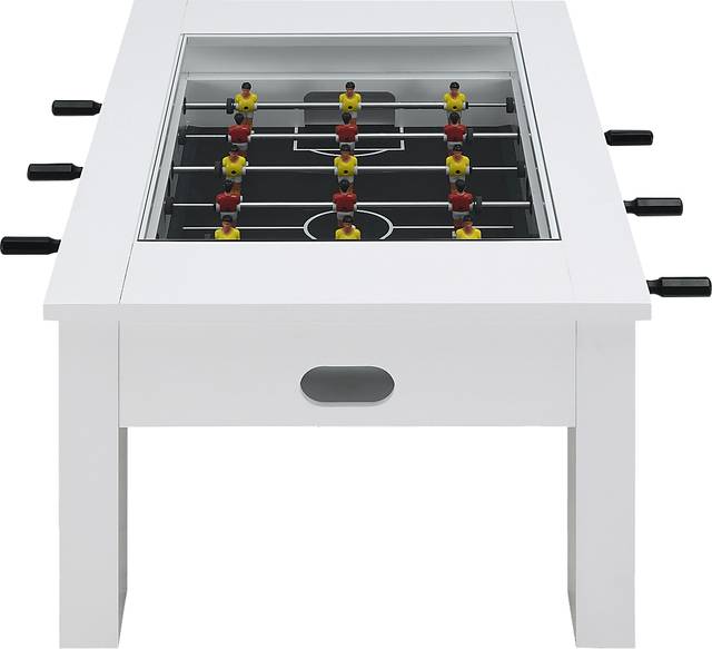 Peekskill White Foosball Gaming Table - Thumbnail - Image 9