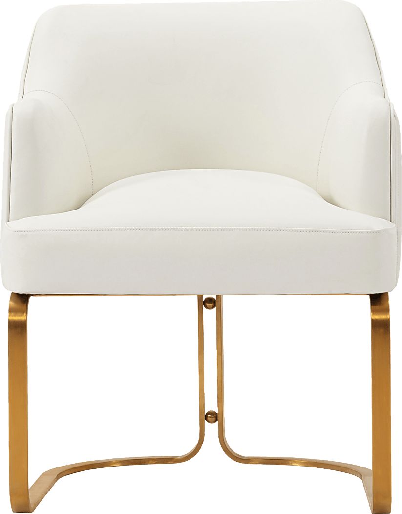 Pegan Cream Arm Chair