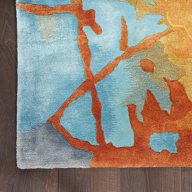 Pegando Gold/Multi 5'6 x 7'5 Rug - Thumbnail - Image 3