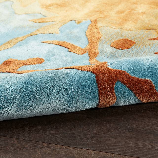 Pegando Gold/Multi 5'6 x 7'5 Rug - Thumbnail - Image 9
