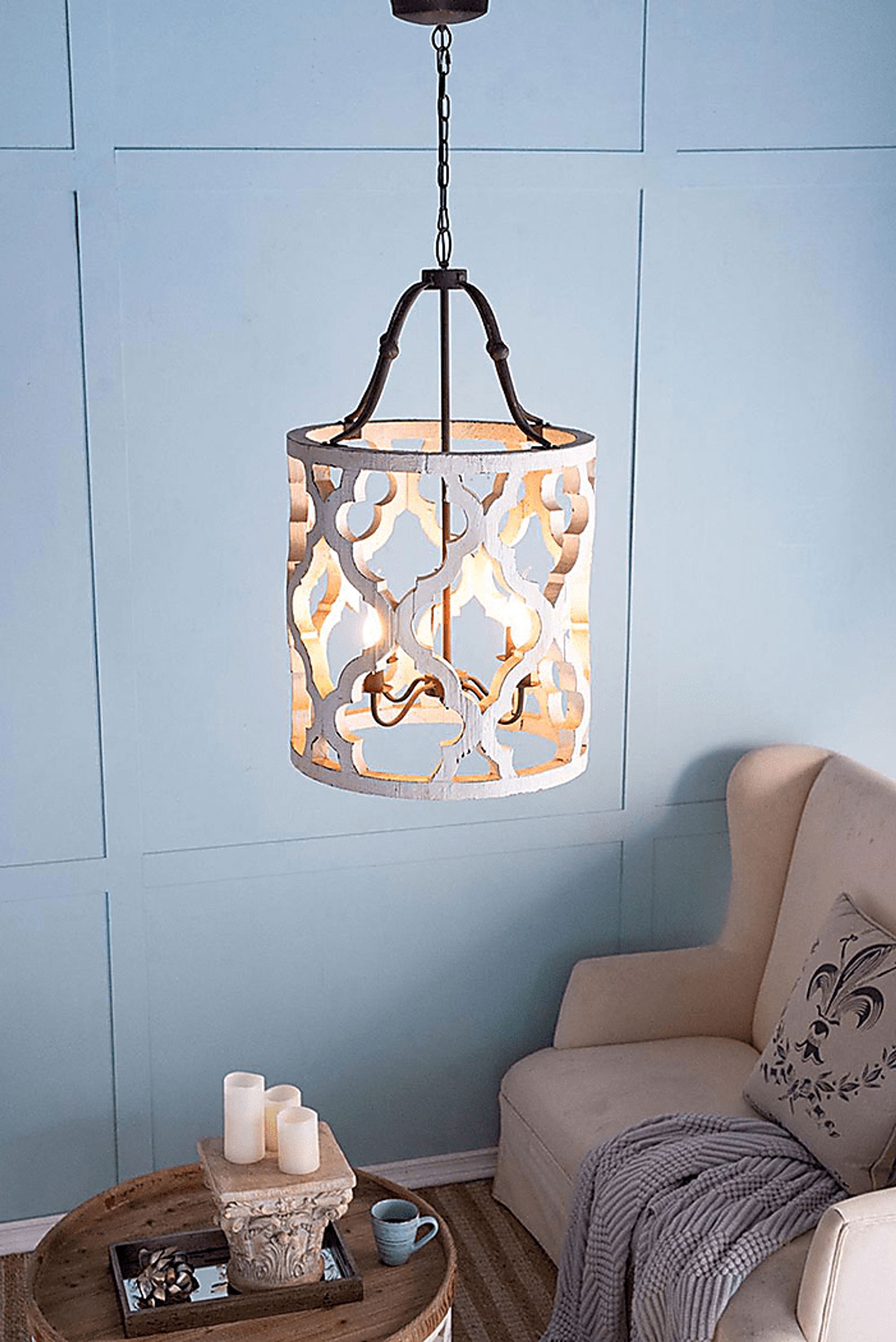 Peking Point White Chandelier - Image 13