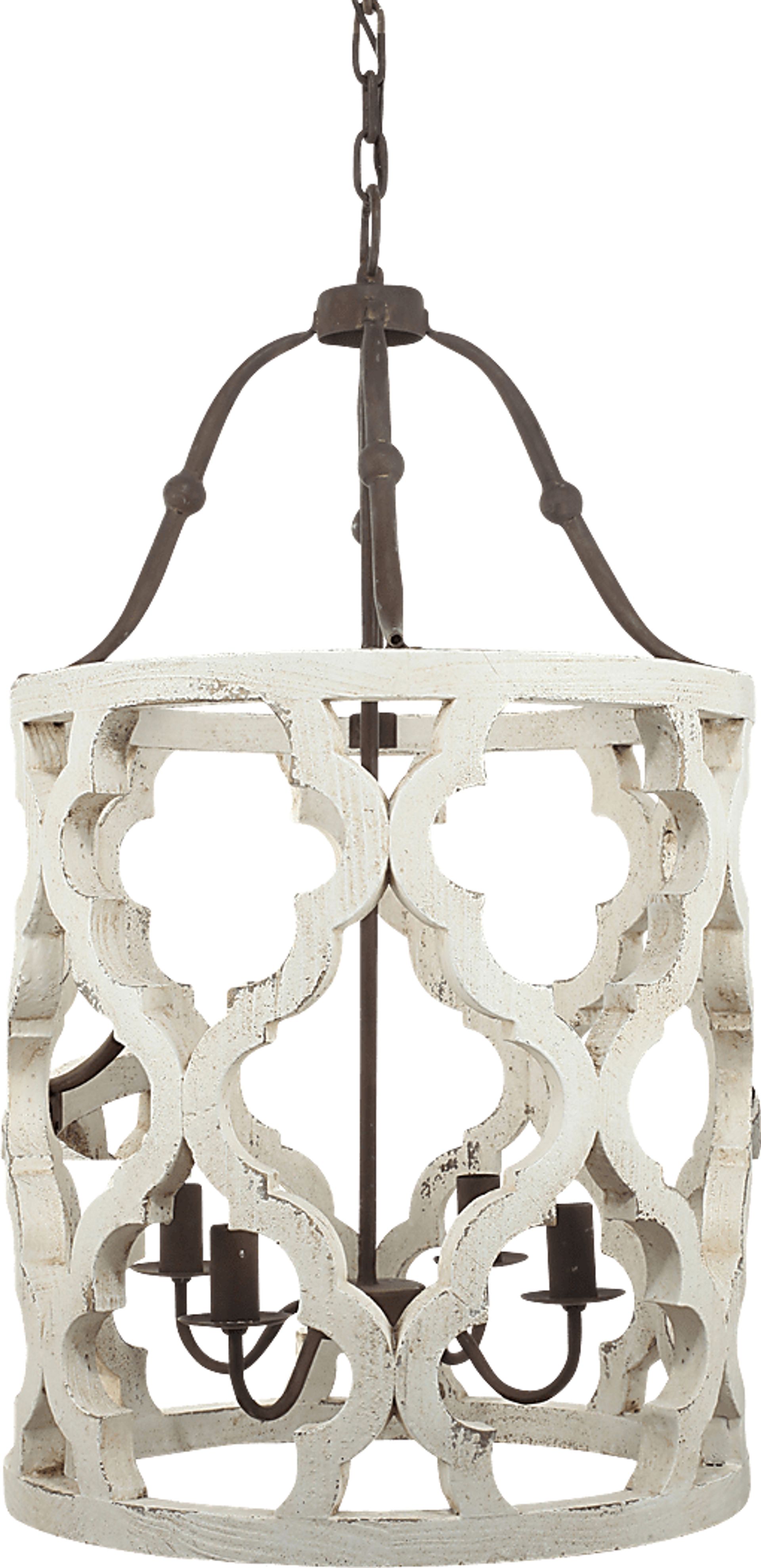Peking Point White Chandelier - Image 1