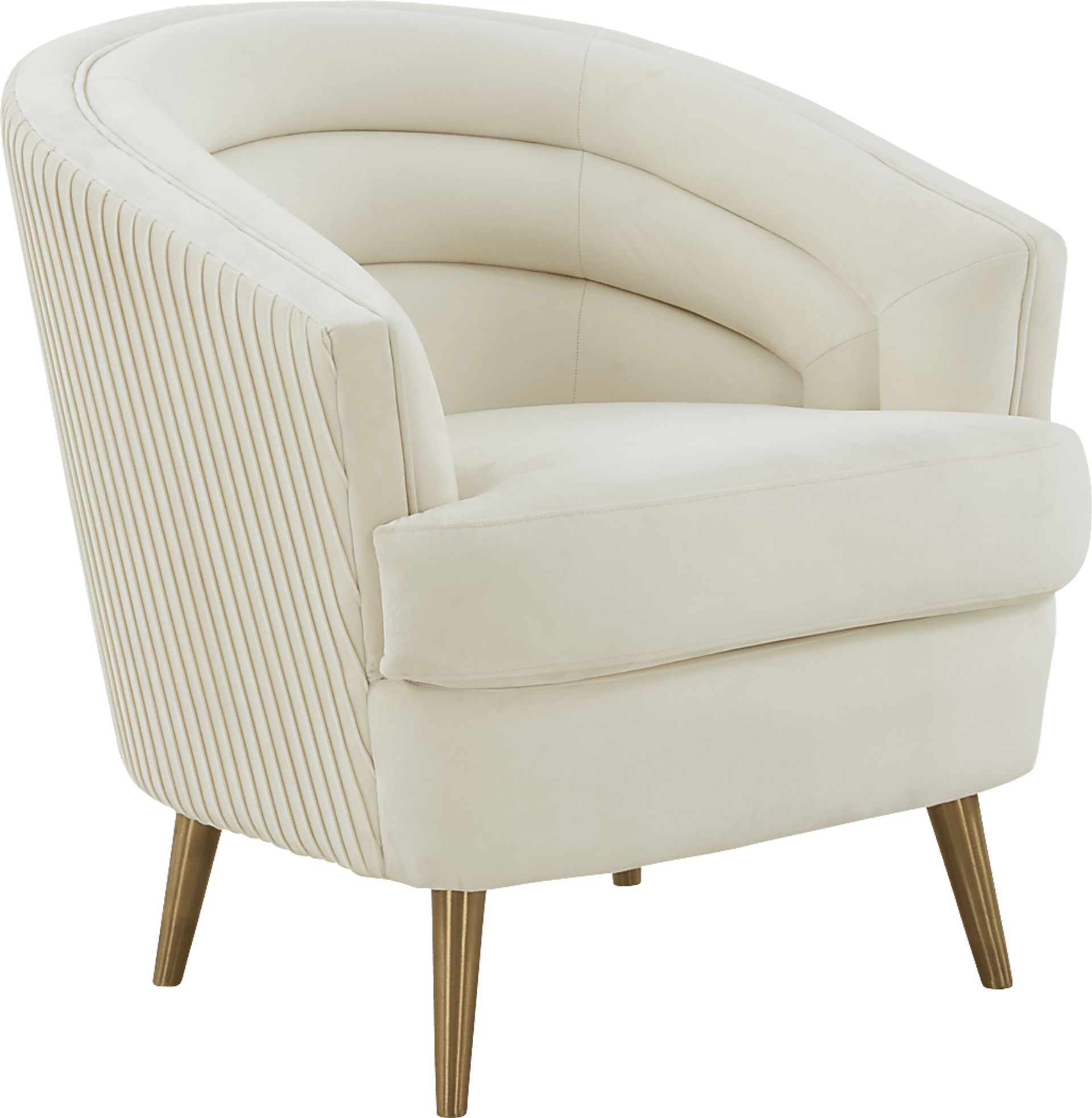 Pelanconi Cream Accent Chair - Image 1