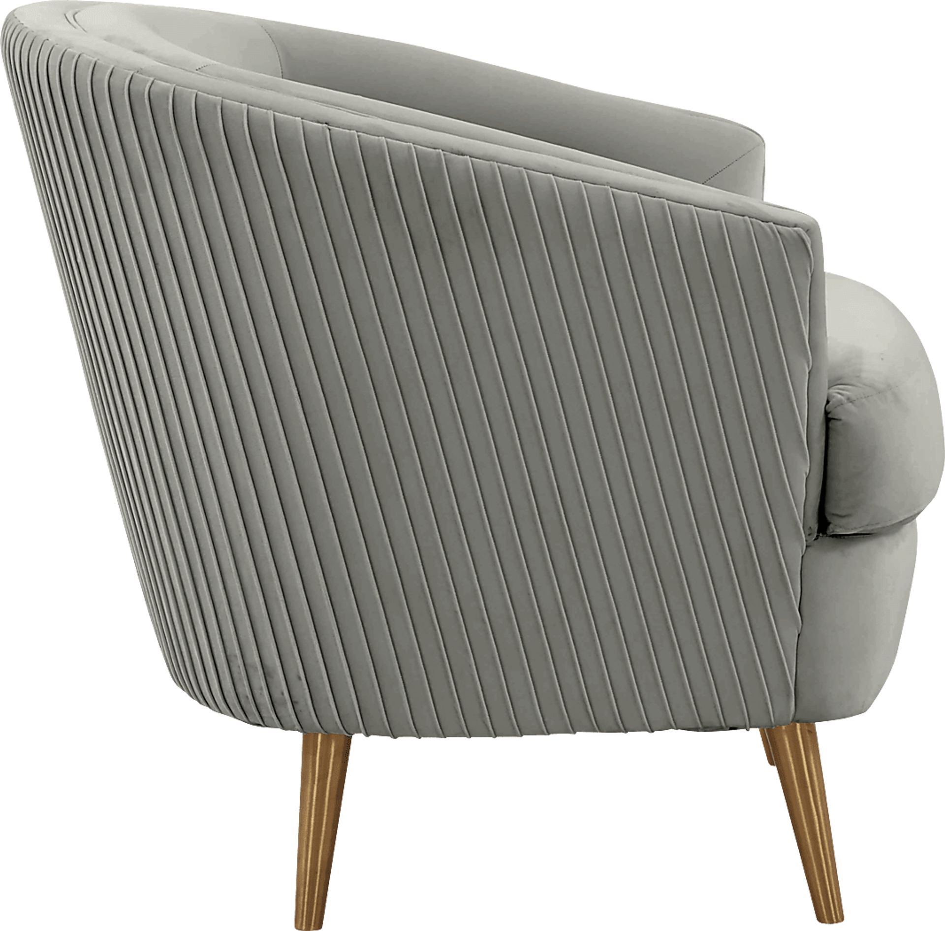 Pelanconi Gray Accent Chair - Image 4