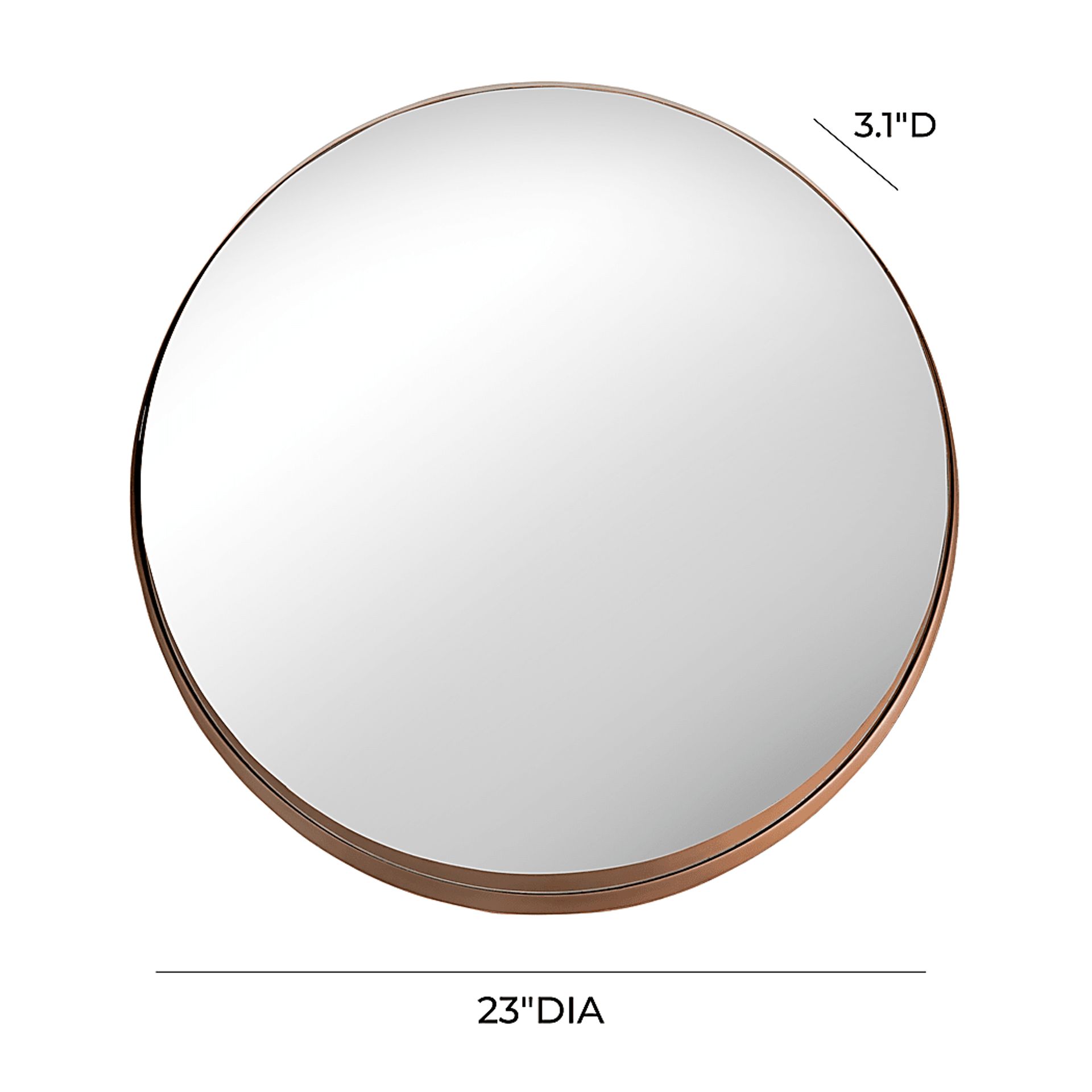 Pelfera Copper Mirror - Image 6