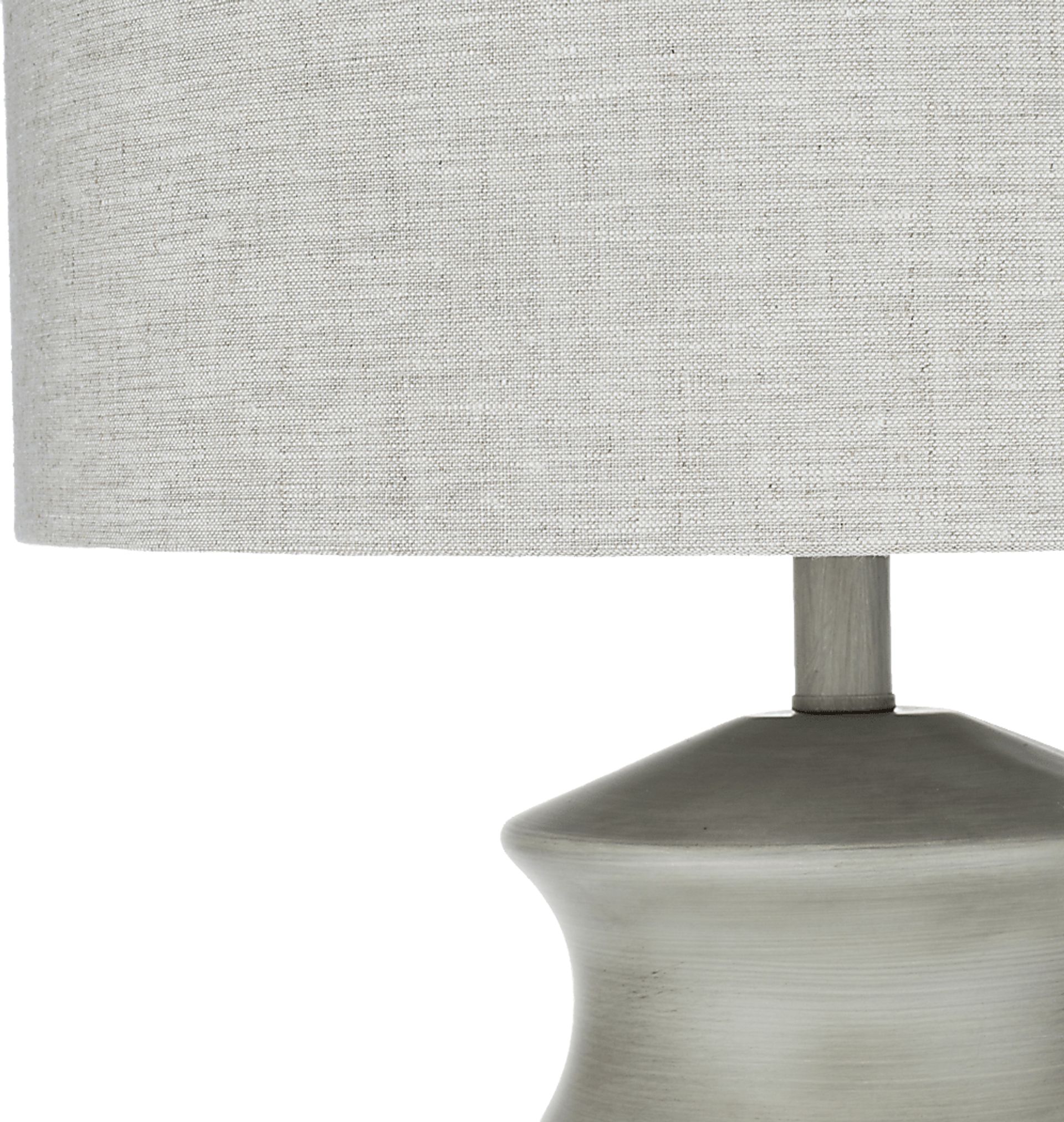 Pelham Island Gray Lamp - Image 4