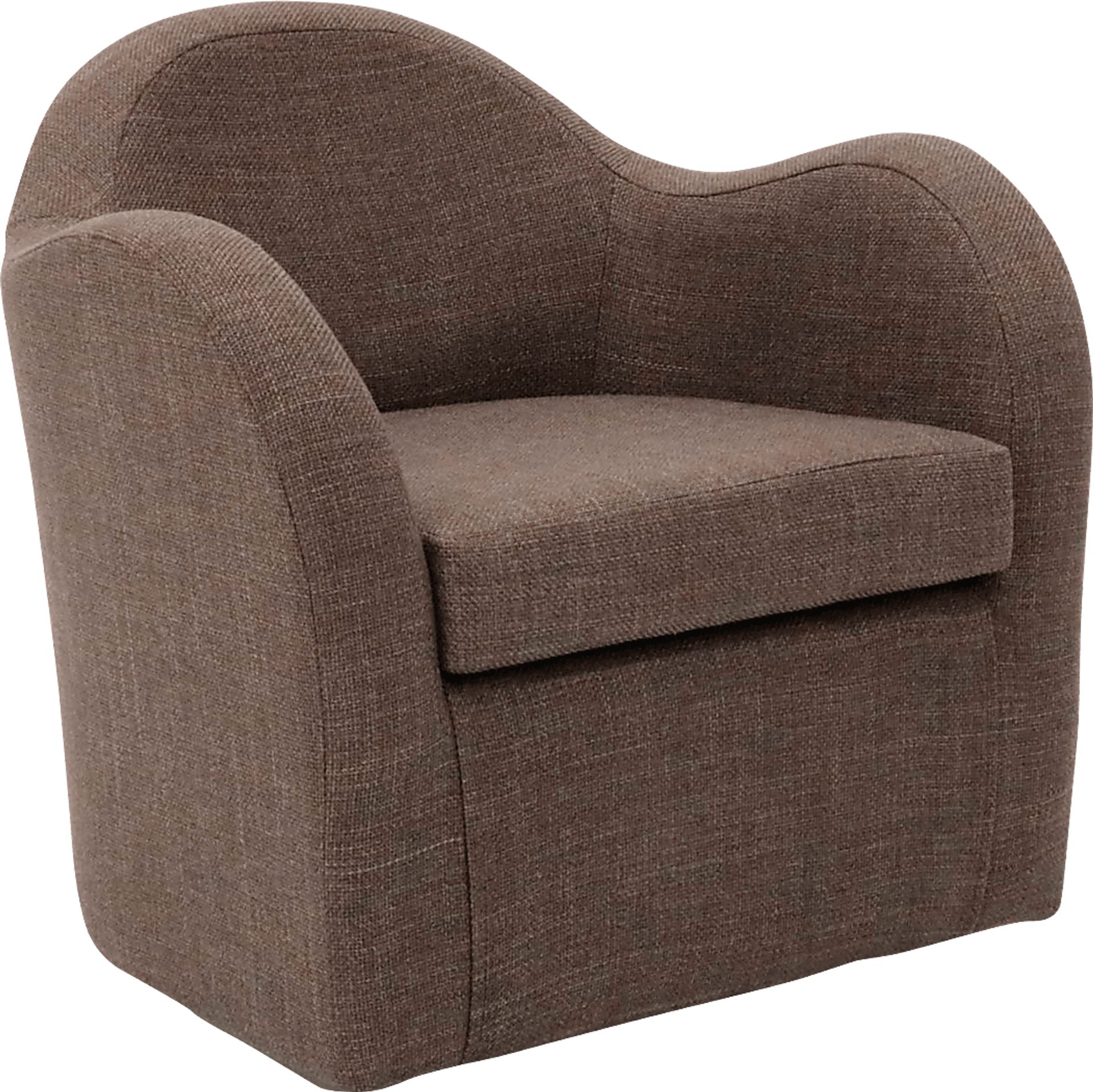 Peliel Brown Swivel Accent Chair - Image 3