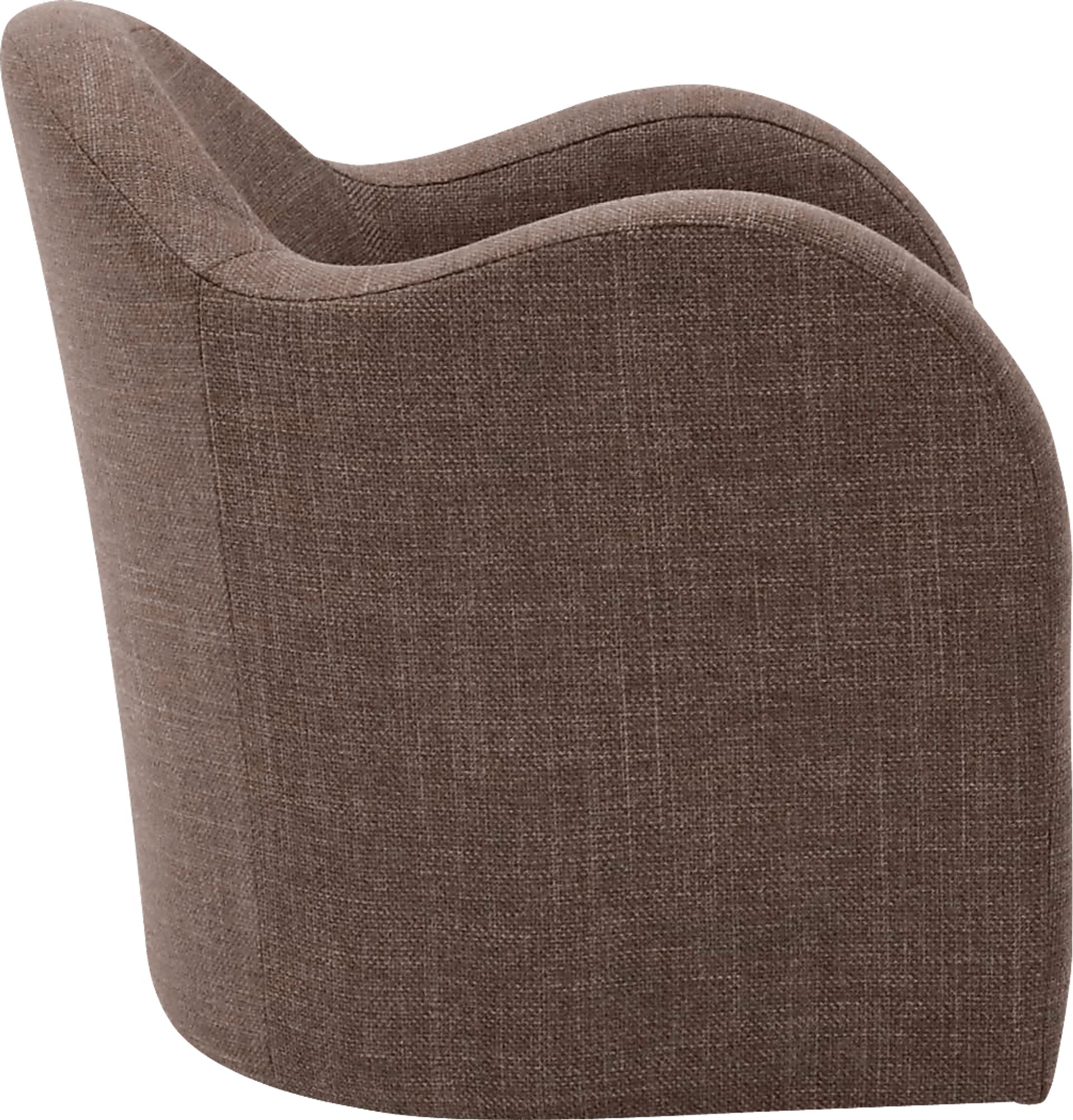 Peliel Brown Swivel Accent Chair - Image 4
