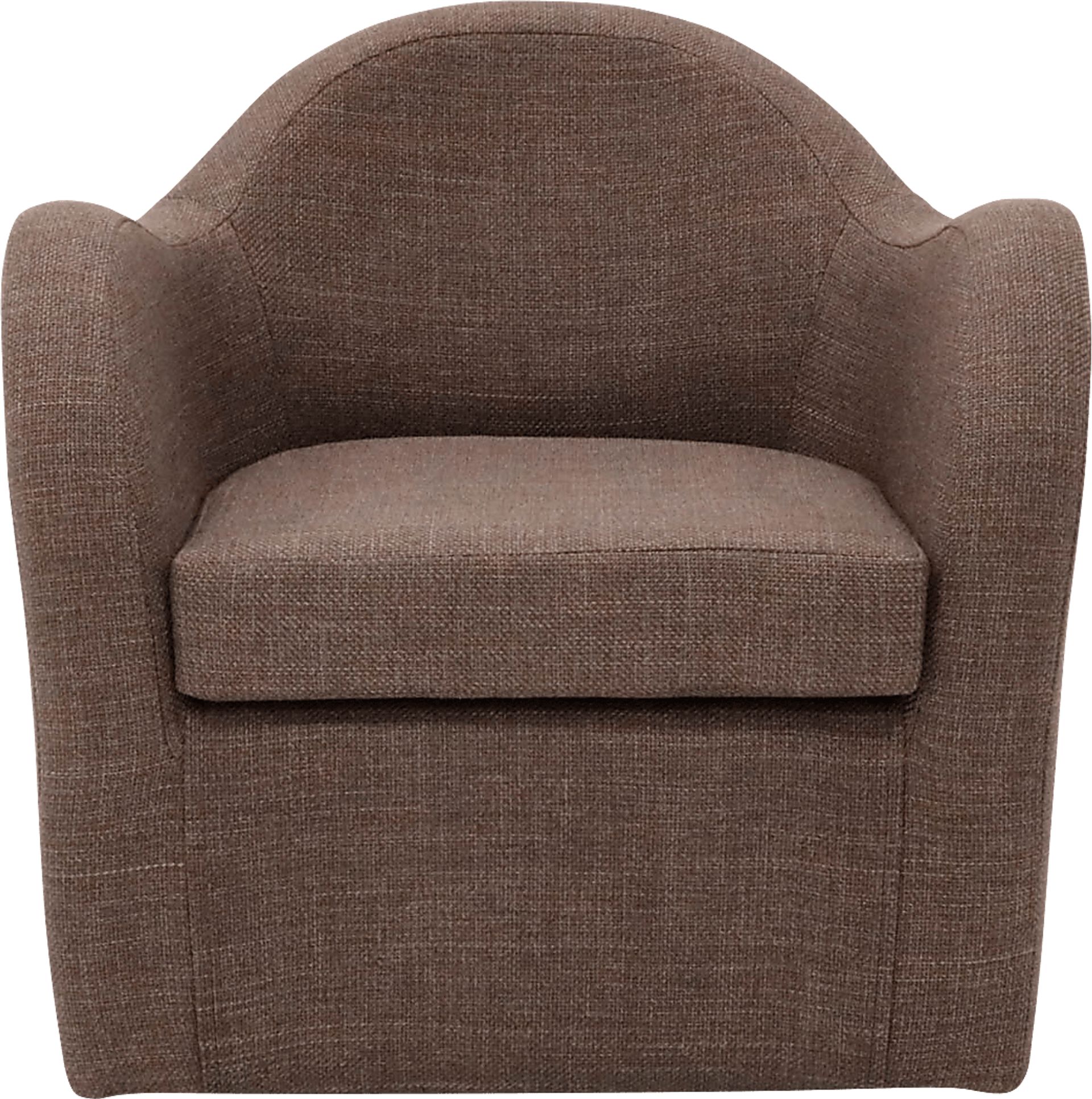 Peliel Brown Swivel Accent Chair - Image 1