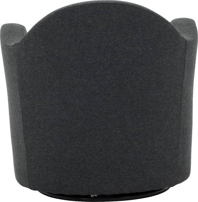 Peliel Gray Swivel Accent Chair - Thumbnail - Image 3