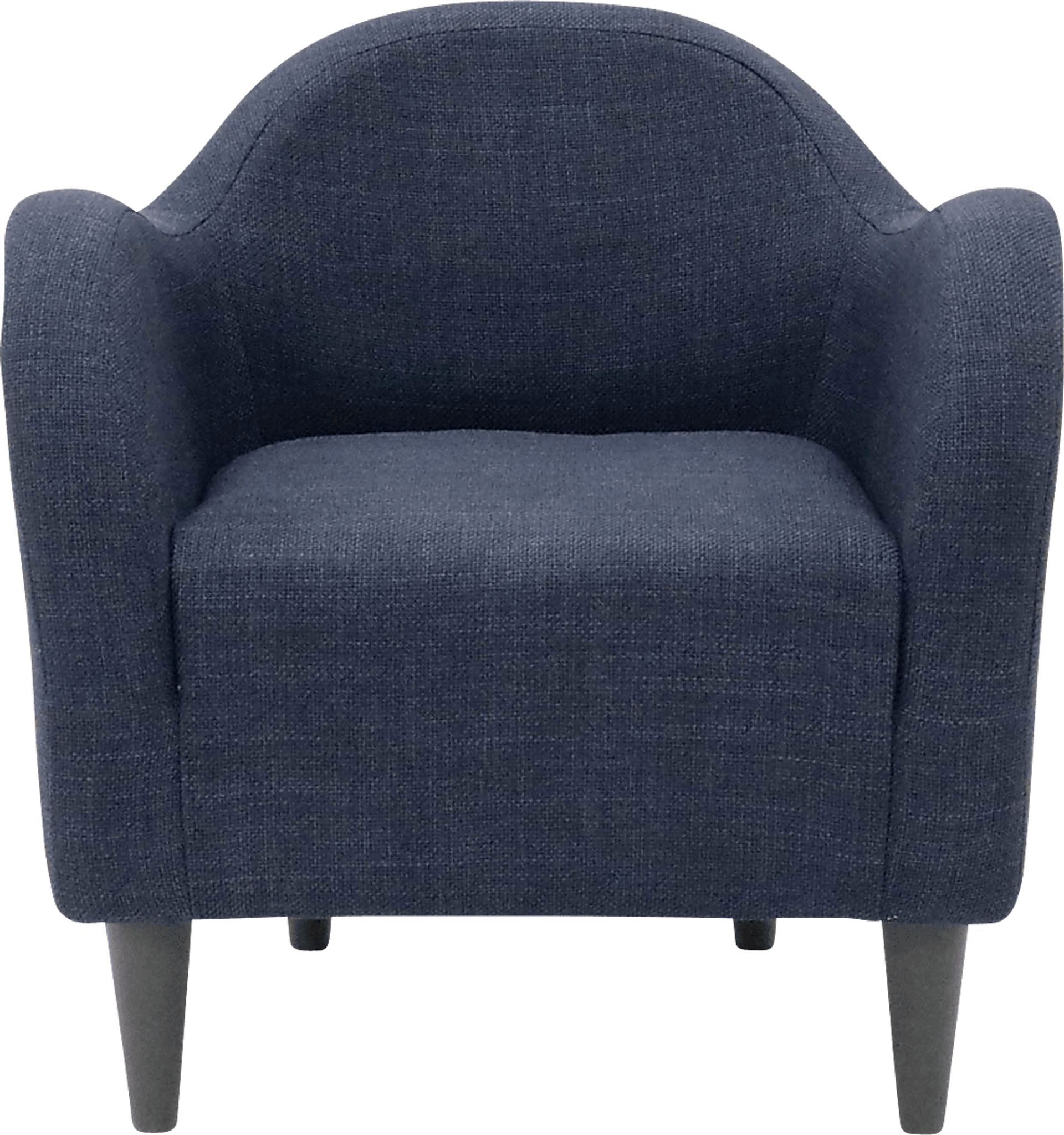 Peliel II Navy Accent Chair - Image 1