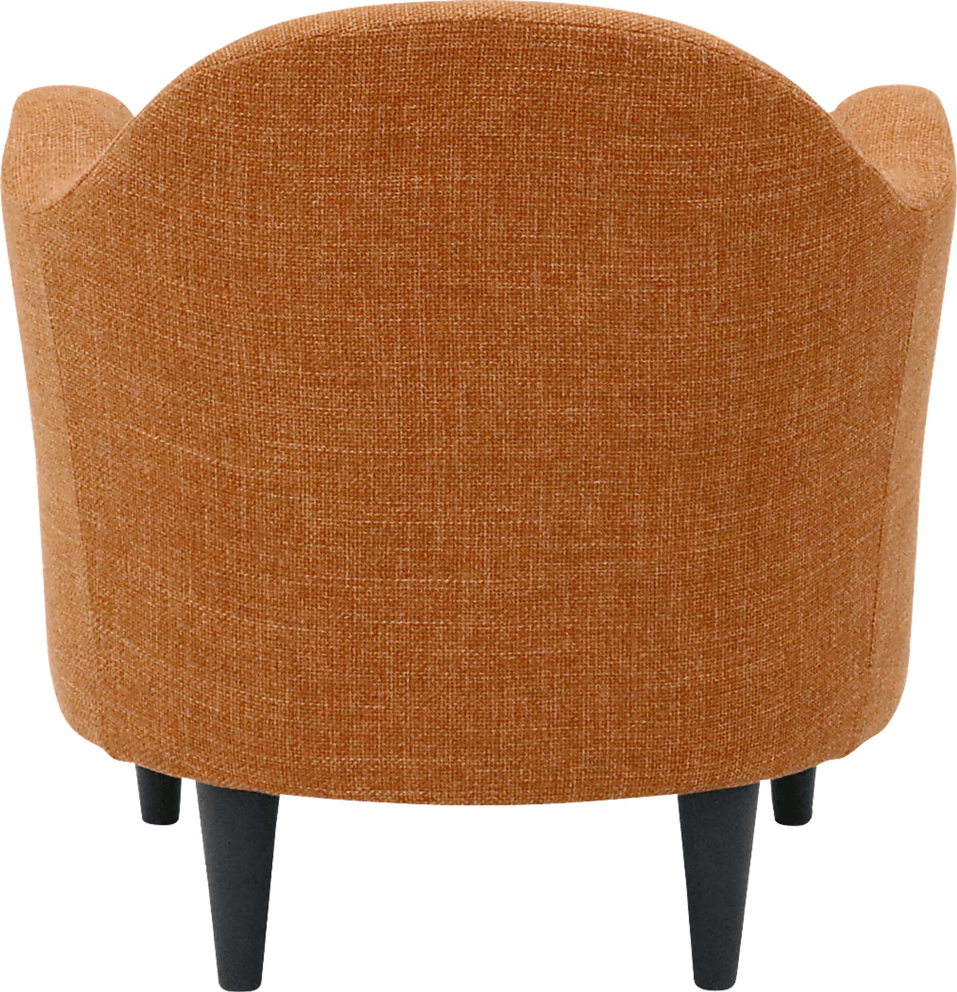 Peliel II Orange Accent Chair - Image 2