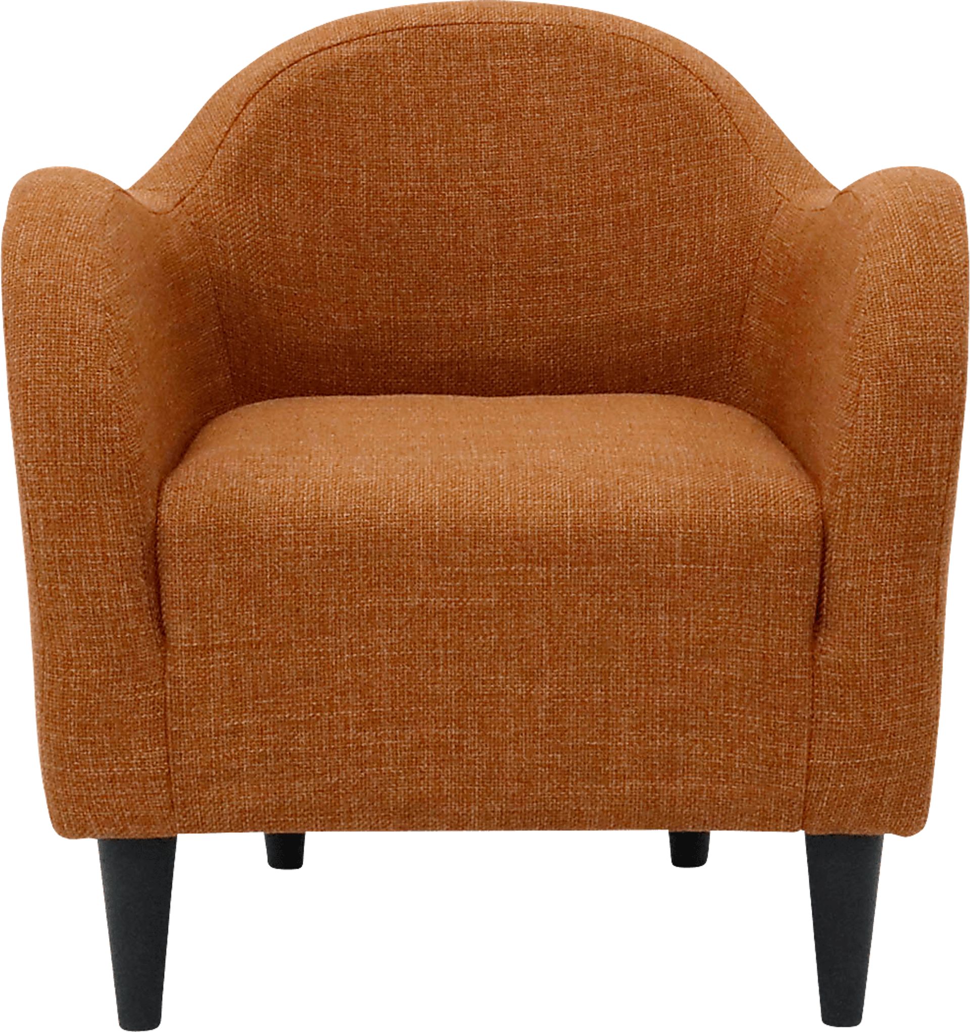 Peliel II Orange Accent Chair - Image 1