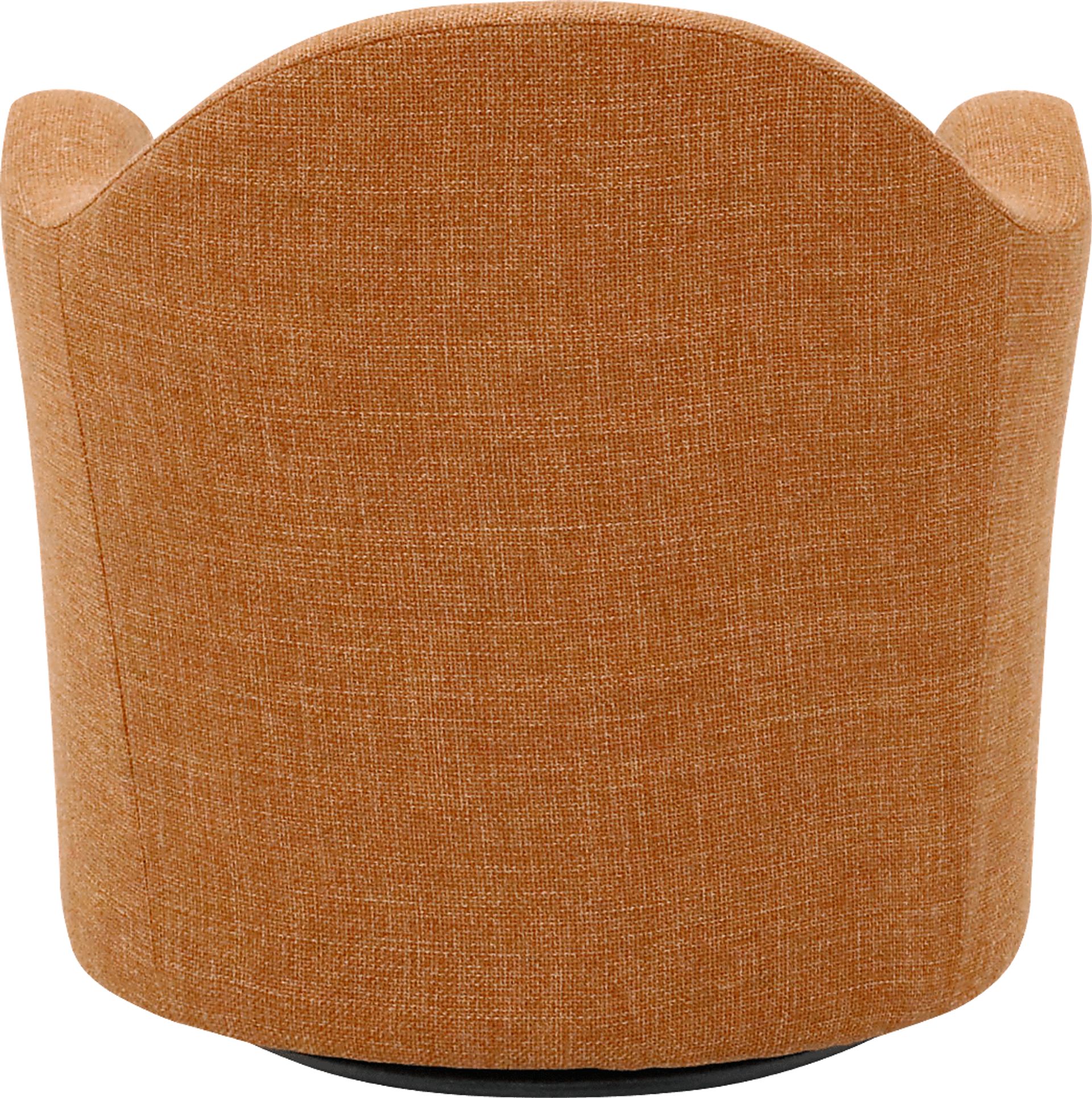 Peliel Orange Swivel Accent Chair - Image 4