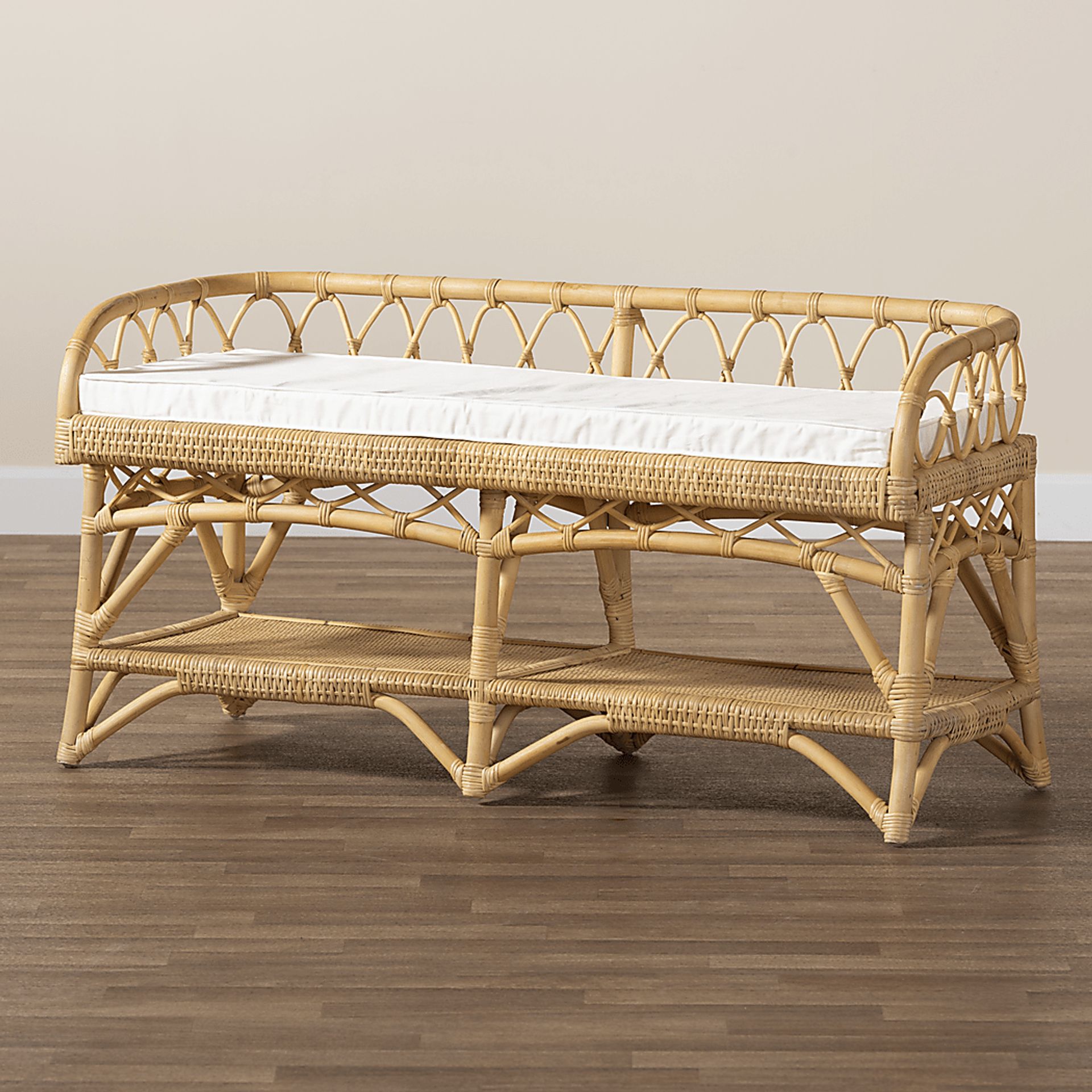 Pelletier Natural Accent Bench - Image 3