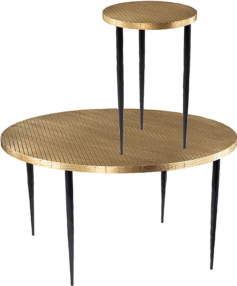Pellinore Brass Cocktail Table