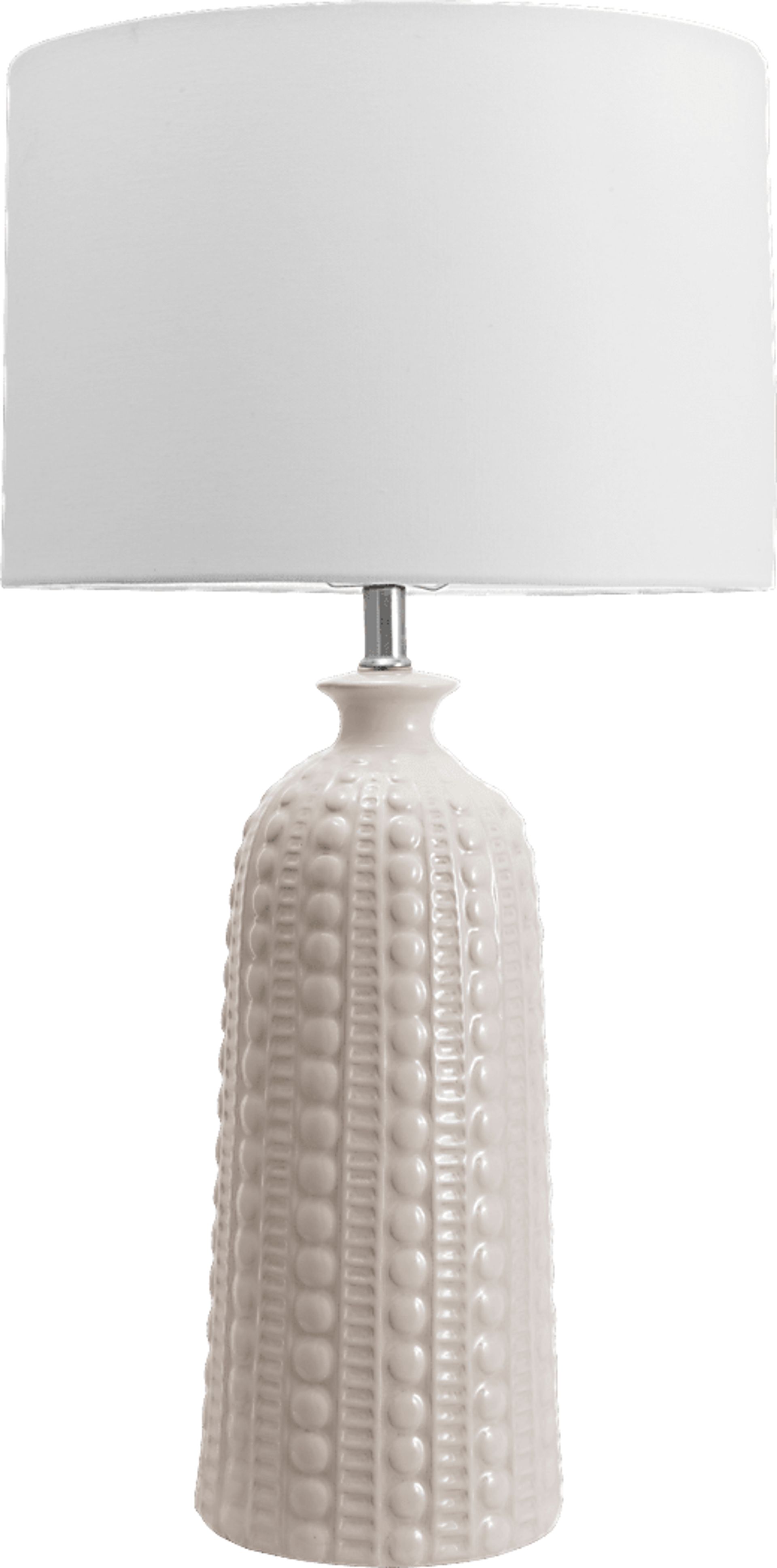 Pellyn Cream Lamp - Image 1