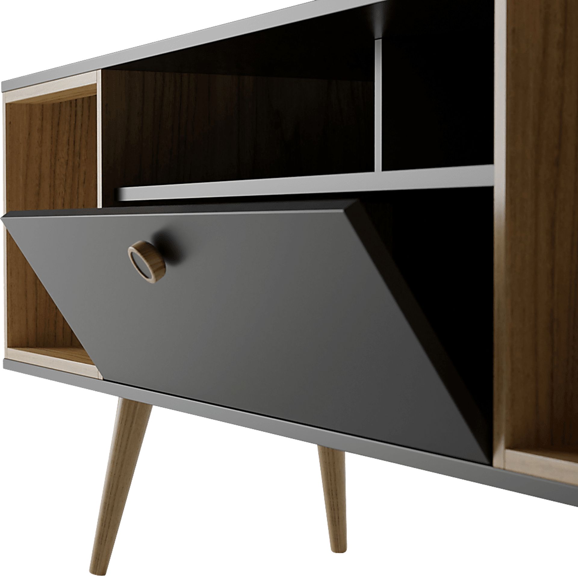 Pelto Black 63 in. Console - Image 2