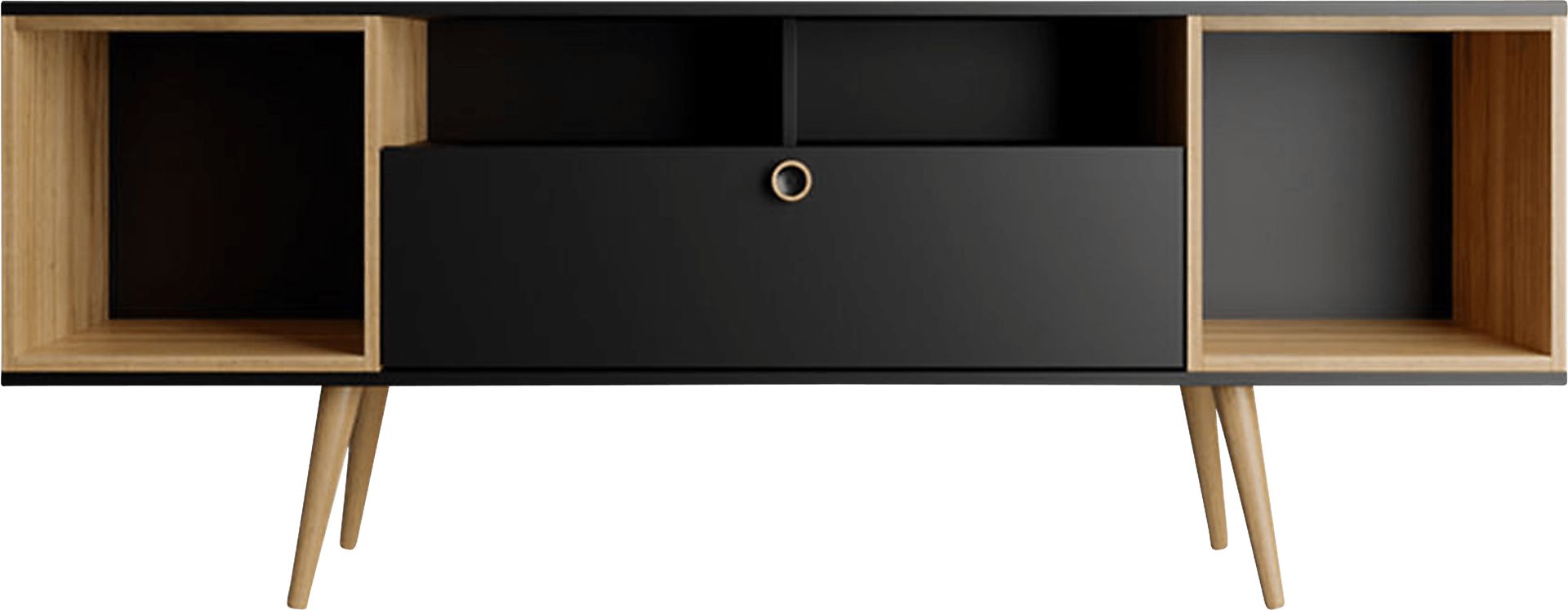 Pelto Black 63 in. Console - Image 1
