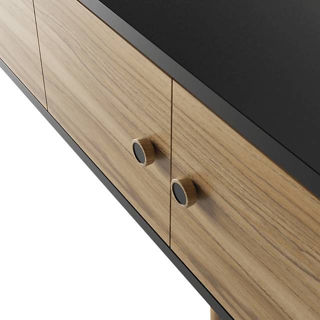 Pelto Black Sideboard - Thumbnail - Image 3
