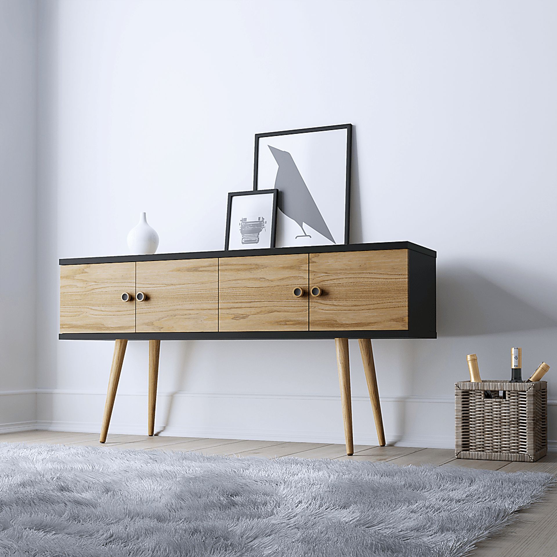 Pelto Black Sideboard - Image 7