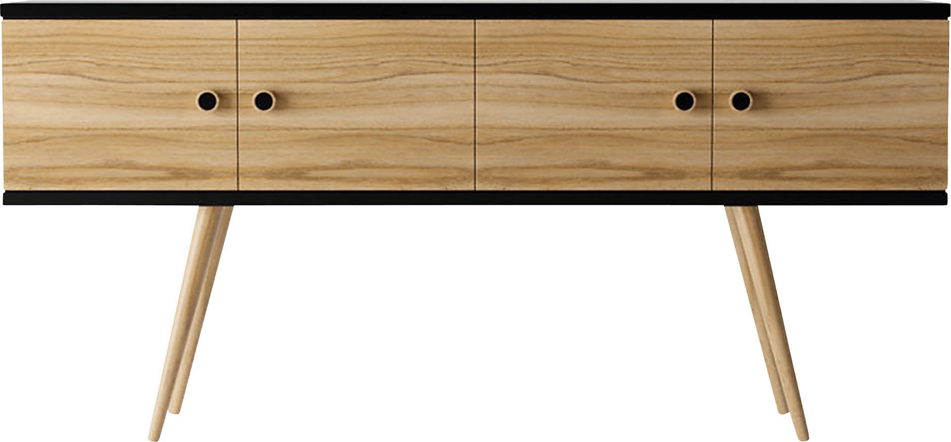 Pelto Black Sideboard - Image 1