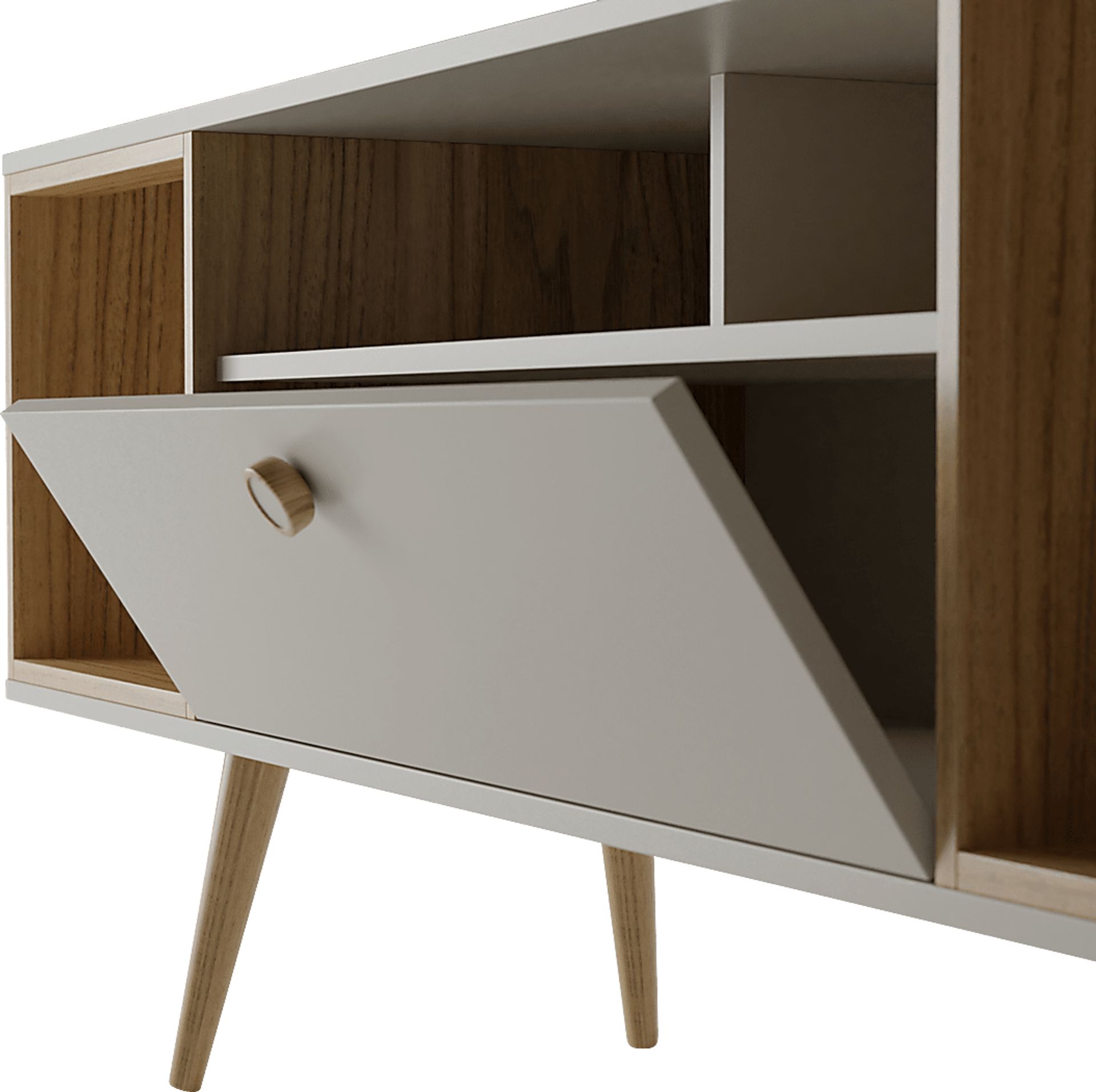 Pelto White 63 in. Console - Image 2