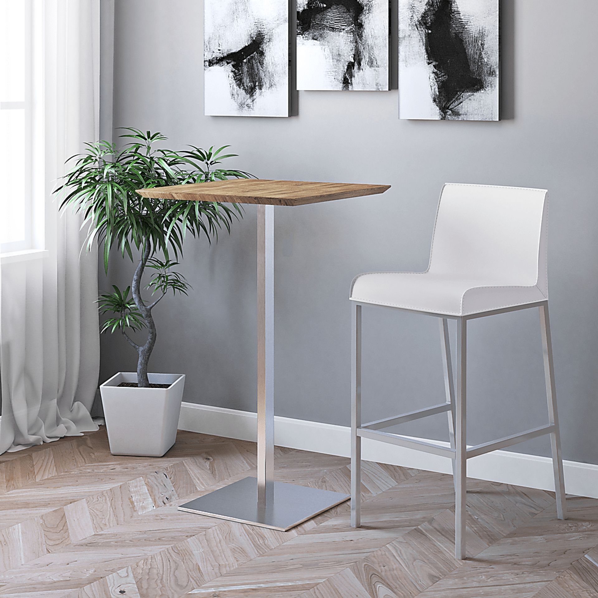 Pembina Brown Bar Table - Image 2