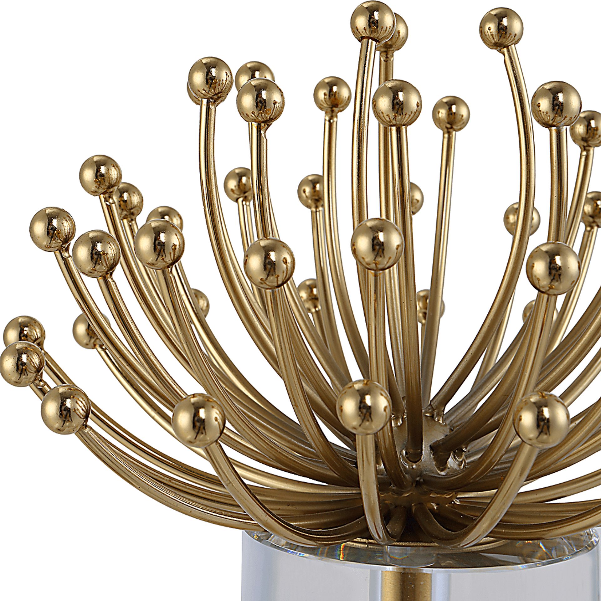 Pembrocke Gold Sculpture, Set of 2 - Image 3