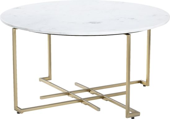 Pembroke White Cocktail Table