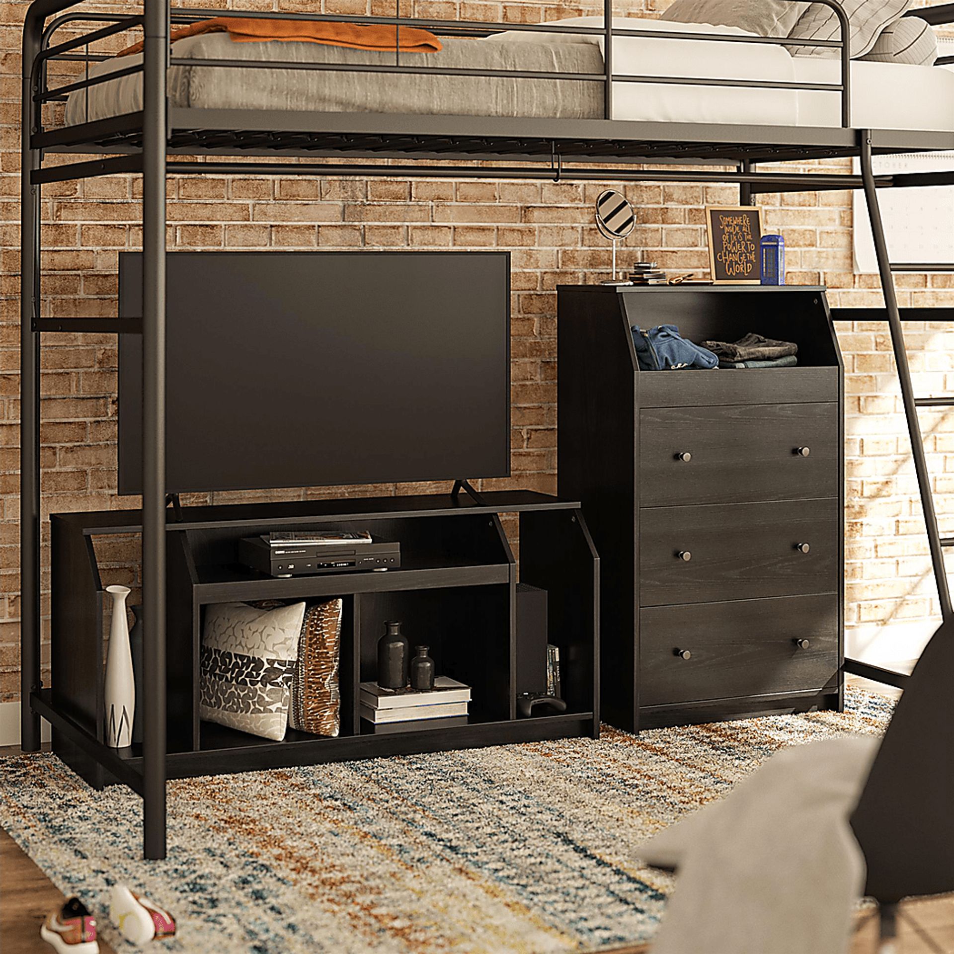 Pemiscot Black 47 in. Console - Image 2