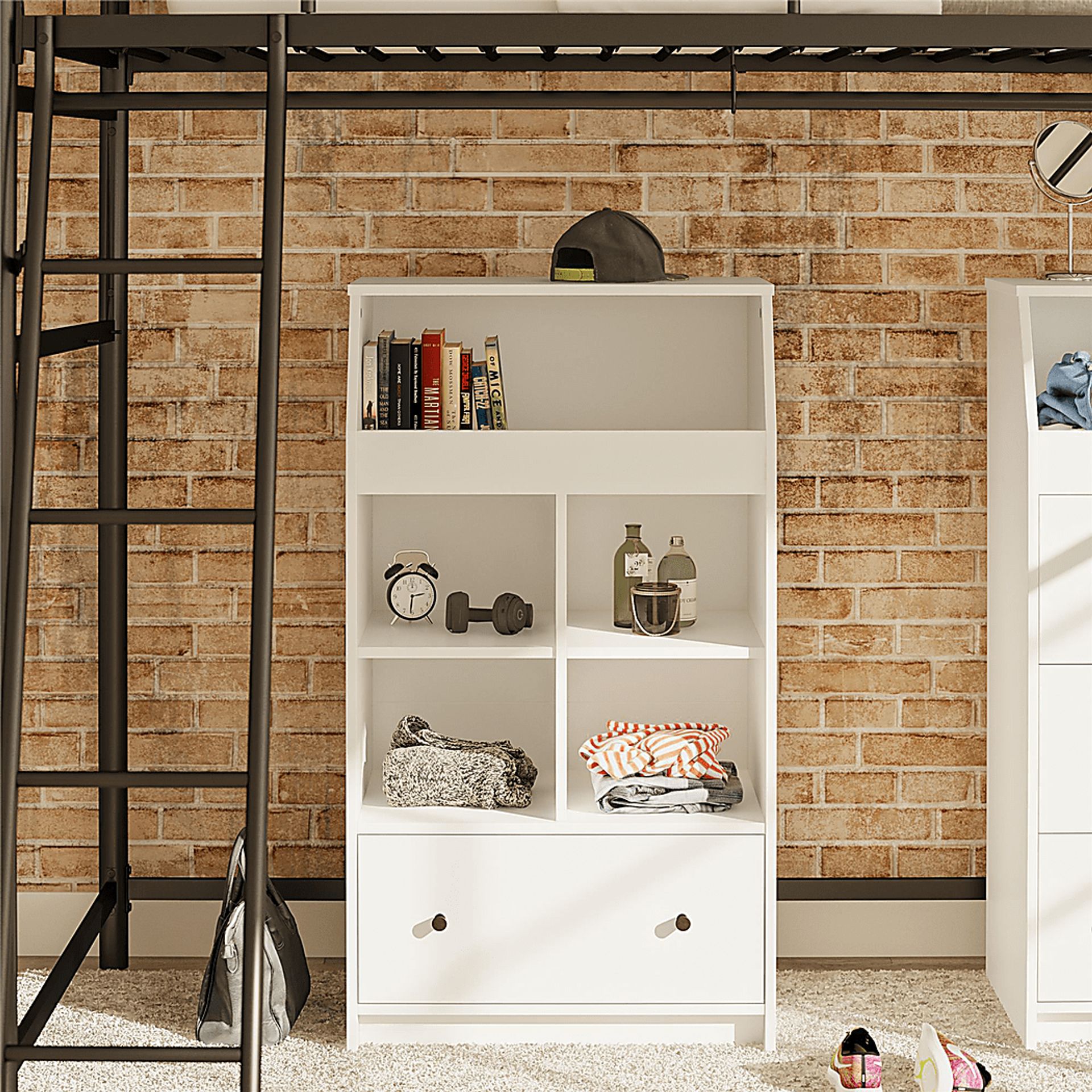 Pemiscot White Accent Cabinet - Image 3