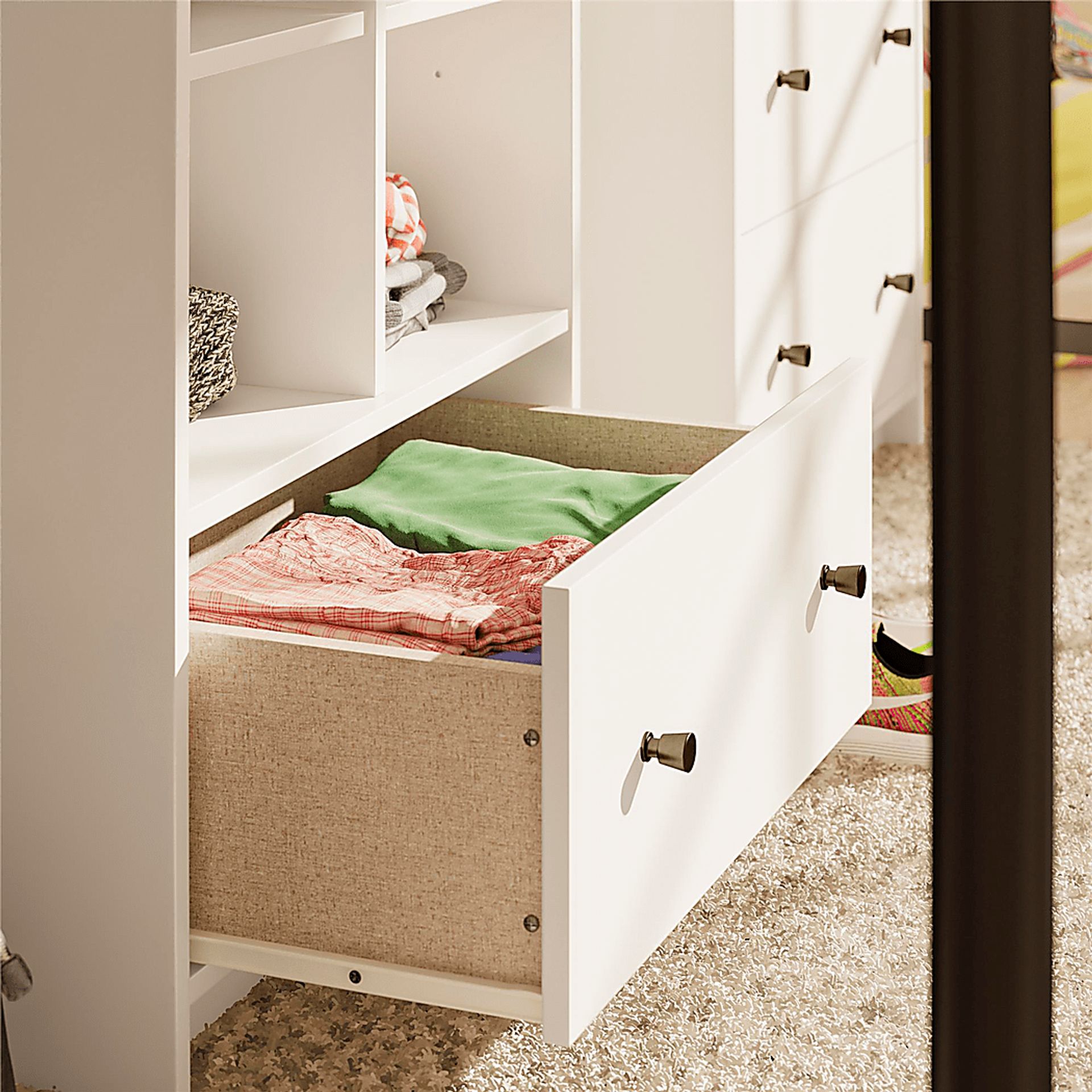 Pemiscot White Accent Cabinet - Image 4