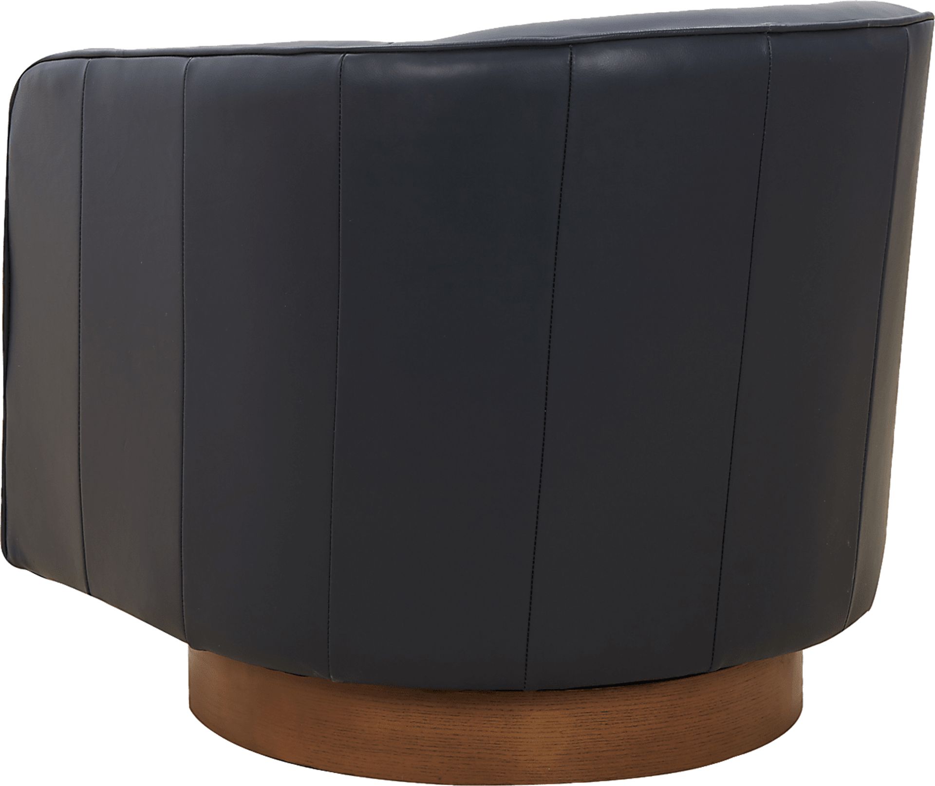 Penasco Dark Blue Swivel Accent Chair - Image 12