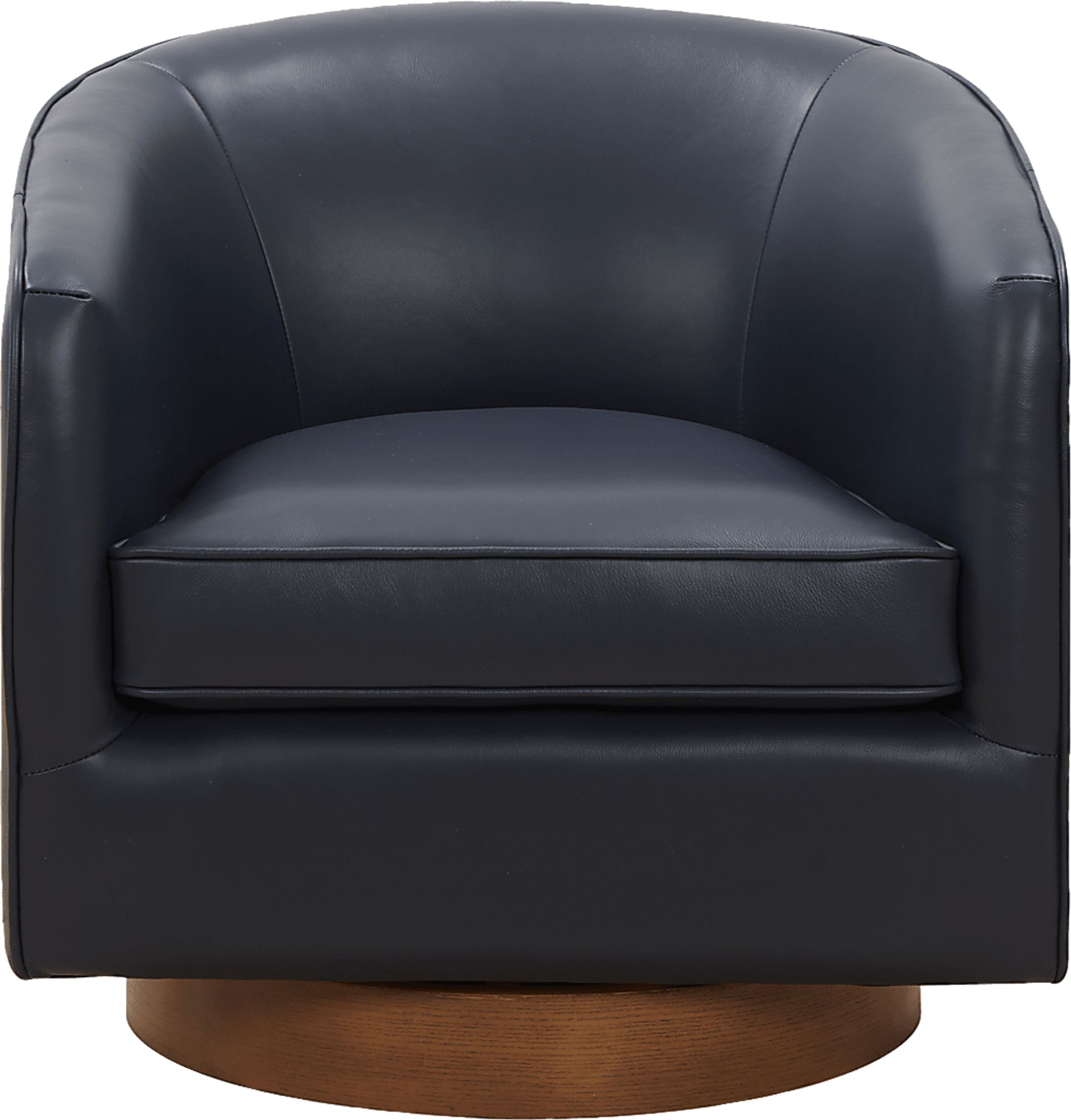 Penasco Dark Blue Swivel Accent Chair - Image 15